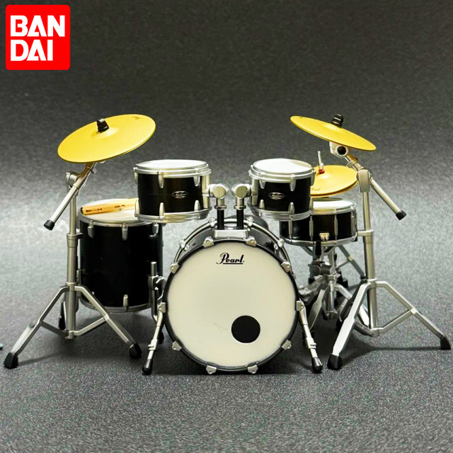 Bandai Miniatur-Schlagzeug-Set, Perlentrommeln, ab 14 Jahren - Bild 1