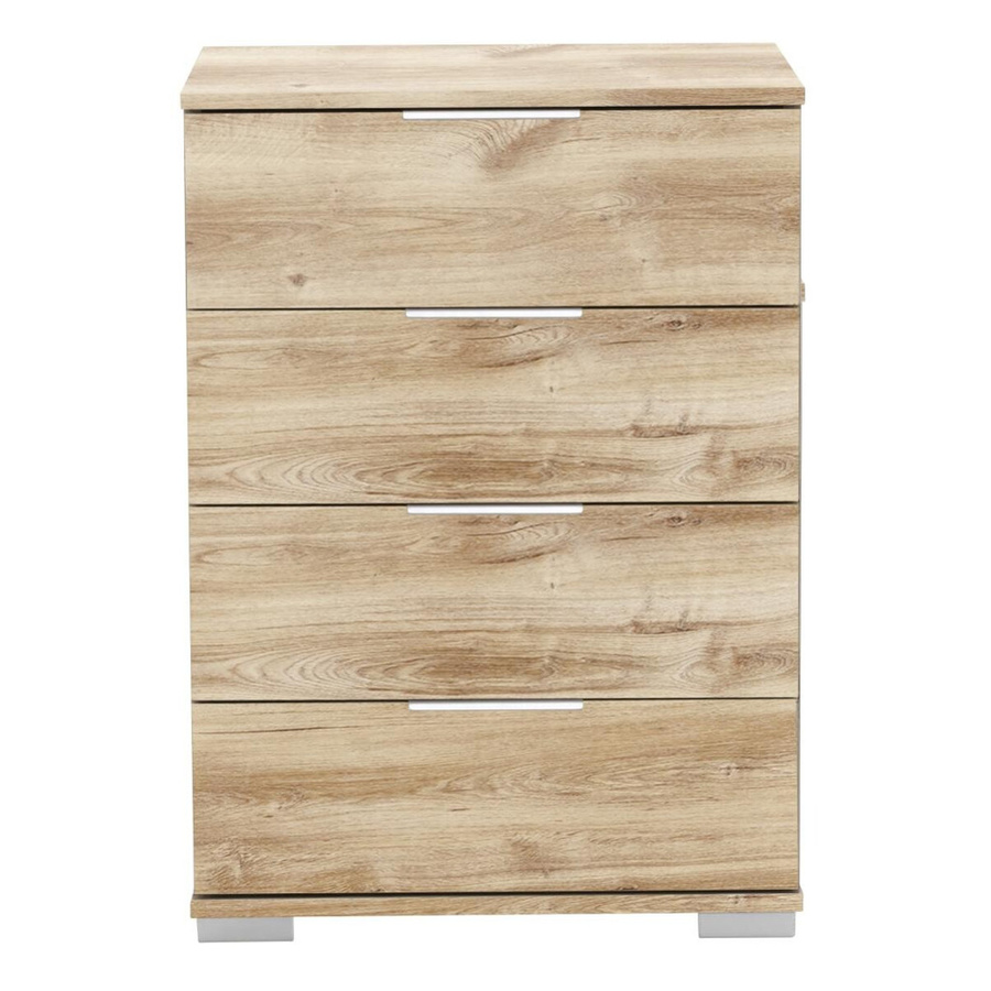 Nachtkonsole Easy Plus von Poco in Eiche Nachbildung, Braun, B/H/T: 52 x 74 x 38 cm - Bild 2