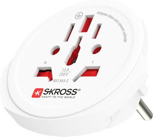 Skross Reiseadapter 1.500211C-E in Weiß - Bild 1