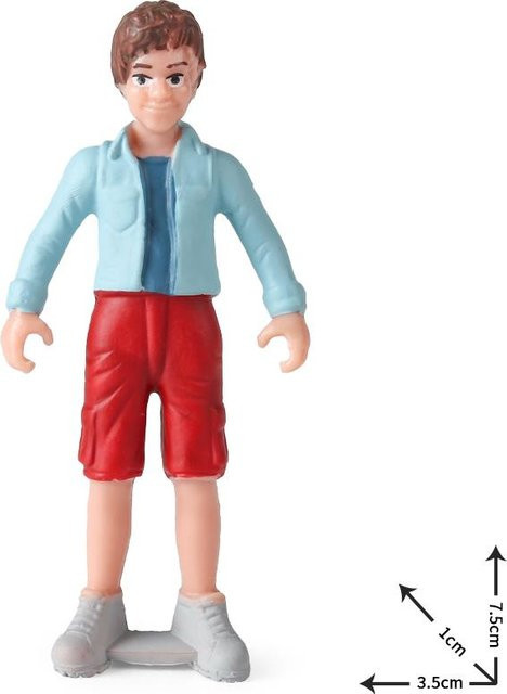 Oenux Bauernhof Bauernleute Actionfiguren Schwein Tiere Figur ab 3-6 Jahre - Bild 1