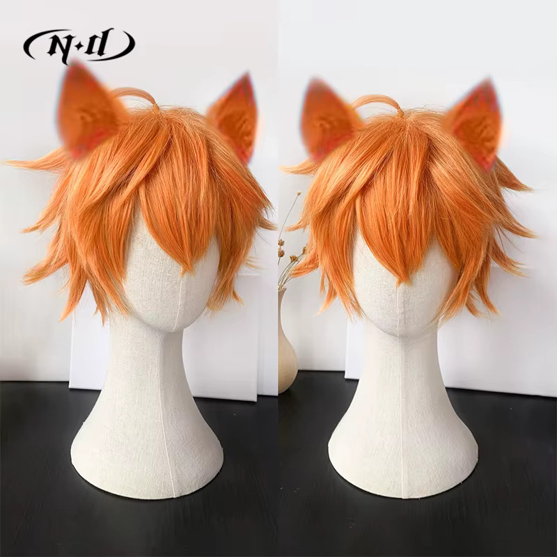 N·D Xuance Boomerang Ace Cosplay Perücke, Hitzebeständig - Bild 1