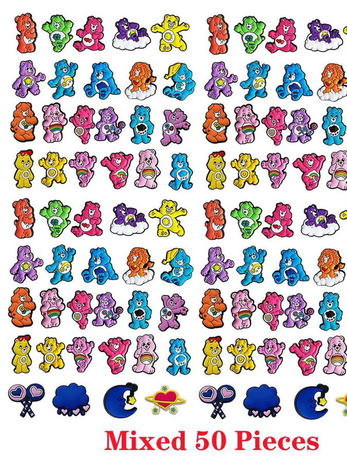 Potdemiel Charms, Regenbogen-Bären, PVC, Bunt, Kinder - Bild 7