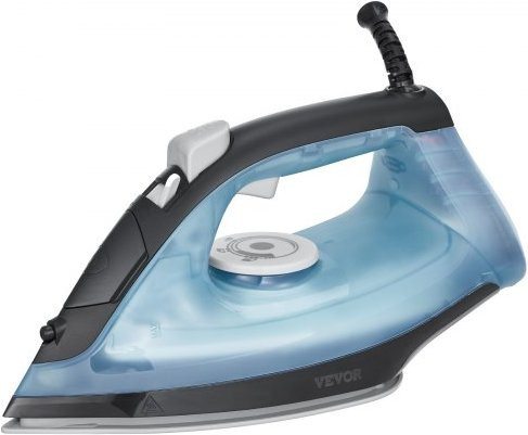 VEVOR Dampfbügeleisen 1600 W in Blau mit Aluminiumlegierung und PTFE-Bügelsohle, inklusive automatischer Abschaltung und Anti-Calc-Funktion - Bild 1