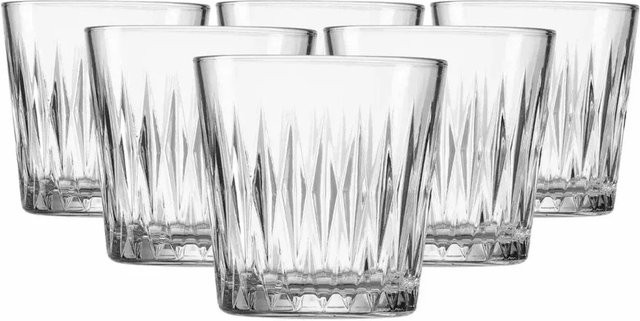 Ritzenhoff Tumbler Nobel Whiskyglas, transparent, 6er Set, 300 ml - Bild 1