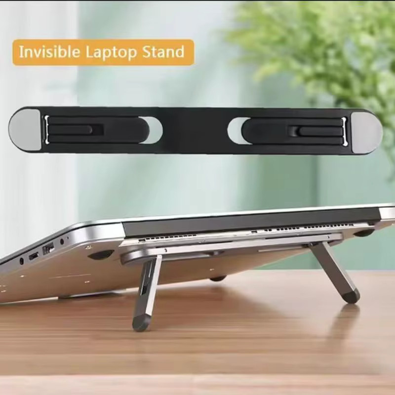 SUSU Universeller Laptop-Ständer für Notebook-Kühlung in Schwarz - Bild 2