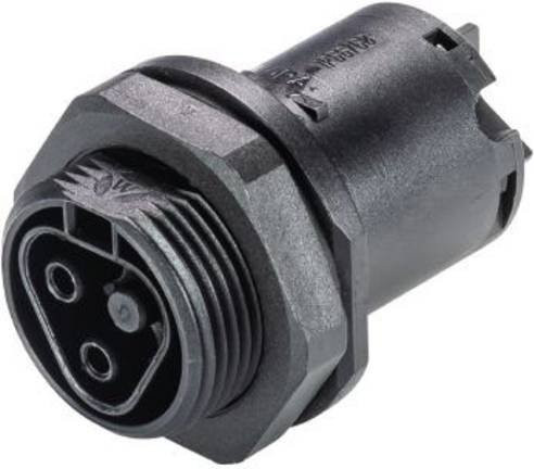 Wieland Electric RST CLASSIC Rundstecker Buchse 96.021.5053.1 Einbau Schwarz - Bild 1