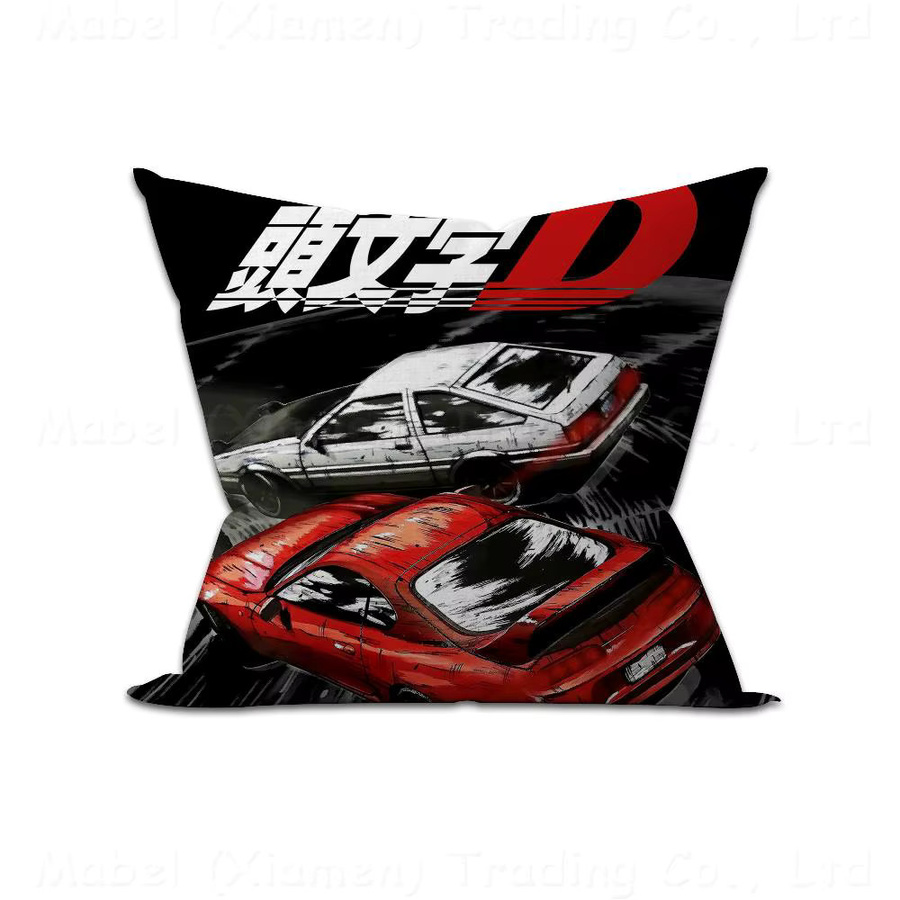 Beast Kingdom Initial D Anime Kissenbezug, quadratisch, Multicolour, B/B: 30,0 x 30,0 cm - Bild 7