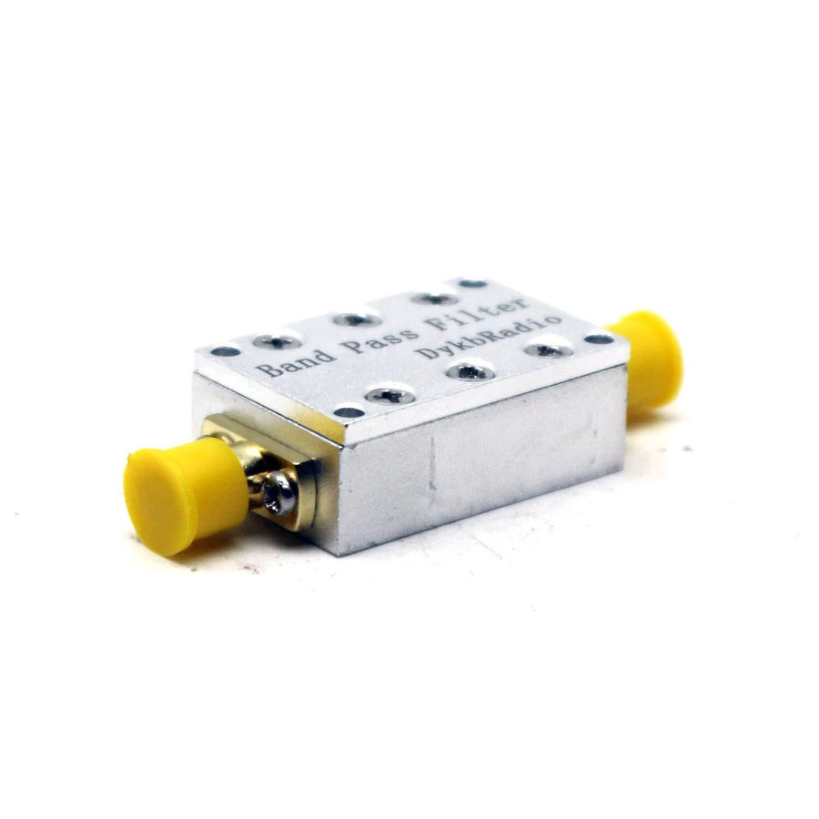 DykbRadio SAW Bandpassfilter für Drohnen, LoRa und Helium Miner, HF-Filter für 2,4 GHz und 5,8 GHz WiFi SDR Empfänger, Farbe: Silber - Bild 2