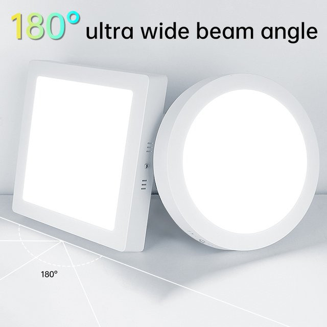 CANMEIJIA Ultradünne runde LED-Deckenleuchte in Weiß für Wohnzimmer, Schlafzimmer und Küche - Bild 1
