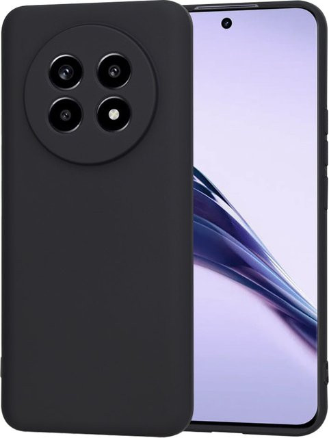 Techsuit SoftFlex Schutzhülle für Realme 13 Pro und 13 Pro+, Schwarz - Bild 1