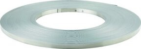 Banholzer & Wenz Verpackungsstahlband blankgewachst in Silber, Breite: 19 mm, Stärke: 0,5 mm - Bild 1