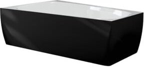 Hoesch Badewanne iSENSI Trapez asymmetrisch links stehend in Weiß mit Apron B/T: 180 x 140 cm - Bild 1