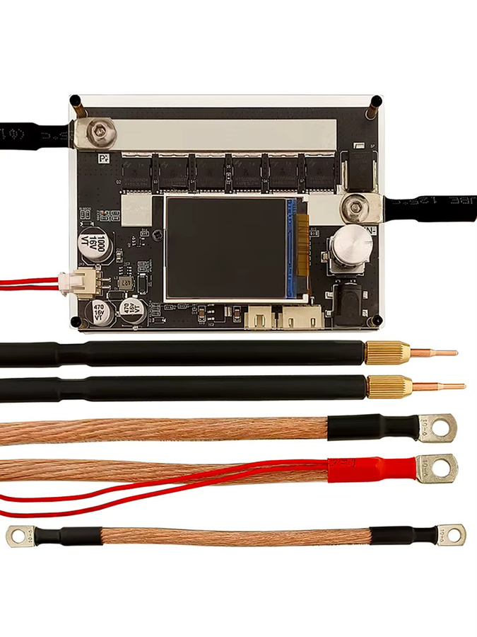 ZK-XW2 Tragbares Punktschweißgerät mit LCD-Digitalanzeige, Einstellbarer Dual-Pulse-Modus und 3000A Leistung für DIY-Anwendungen - Bild 5
