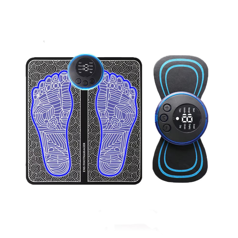 JBMBHC Elektrisches Fußmassagegerät EMS, Schwarz, Unisex - Bild 5