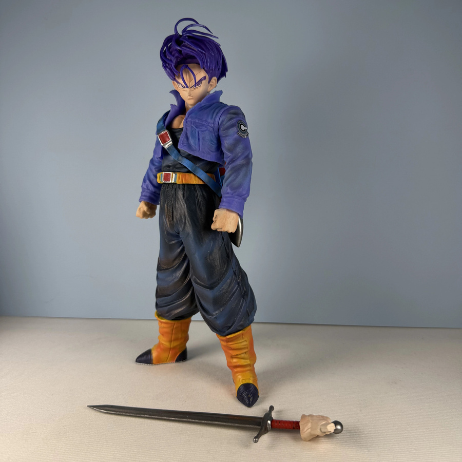 Bandai Dragon Ball Z Super Saiyan Trunks, Anime-Figur, PVC-Modell Statue - Bild 2