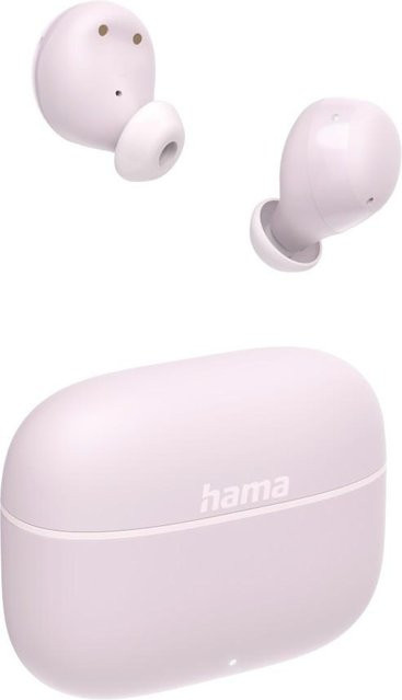Hama Freedom Buddy II TWS Bluetooth Earbuds mit Sprachsteuerung in Pink - Bild 1