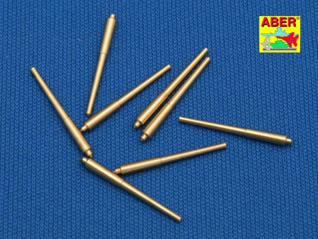 Aber Barrels for Turrets, 8-teiliges Set, 381mm lang - Bild 1