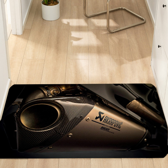 Akrapovic Eingangsmatte für Flur und Schlafzimmer als dekorativer Teppich - Bild 1
