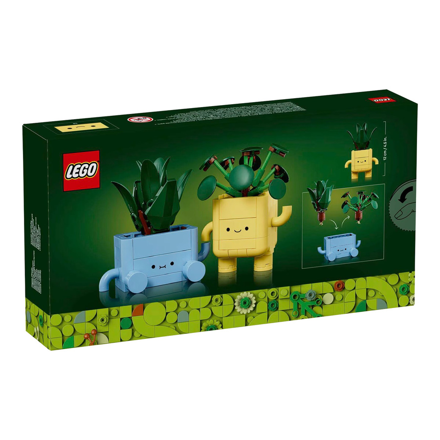 LEGO Botanicals 10349 Fröhliche Pflanzen Dekoration in Mehrfarbig, Gelb und Blau - Bild 6