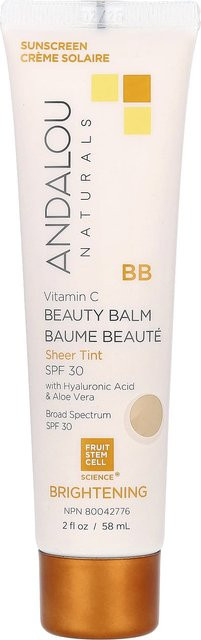 Andalou Naturals BB Vitamin C Beauty Balm, LSF 30, 58 ml, White - Bild 1