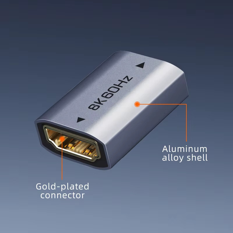 CABLETIME HDMI 2.1 Verlängerungsadapter 8K 60Hz Buchse auf Buchse für PS5, Roku und HDTV Stick - Bild 3