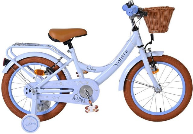 VOLARE Kinderfahrrad Ashley, 16 Zoll, ohne Rücktrittbremse, hellblau - Bild 1