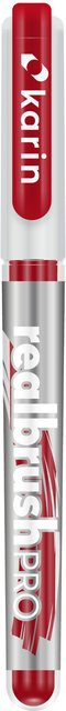 Karin Realbrush Pro Marker mit Brush-Spitze in Rot - Bild 1