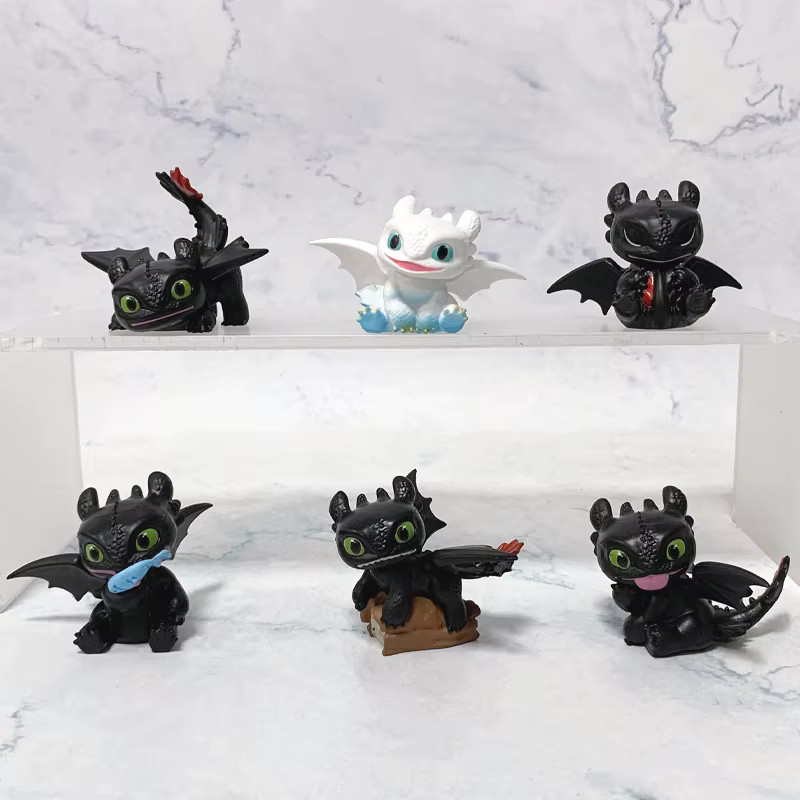 Bandai Drachenzähmen leicht gemacht Zahnloser, PVC-Modellfigur - Bild 3