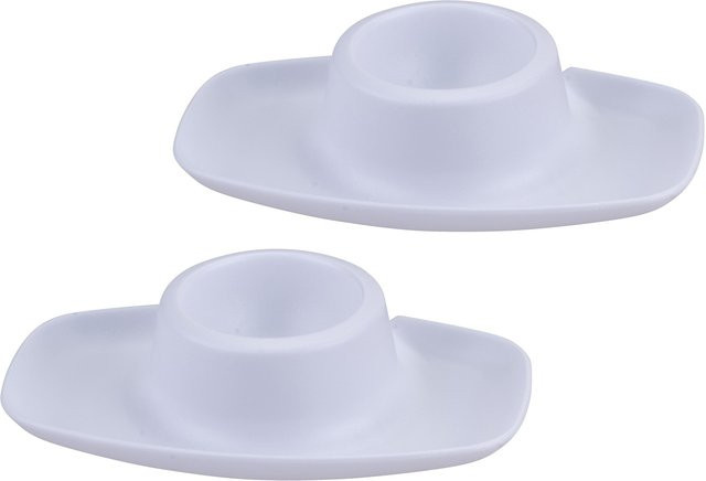 Fackelmann Eierbecher Essential, 2er Set, weiß - Bild 1