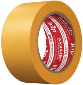 WASHI-TEC Kip Premium Washi-Tape aus Papier in Gold und Gelb, Breite: 48 mm, Länge: 50 m - Bild 1