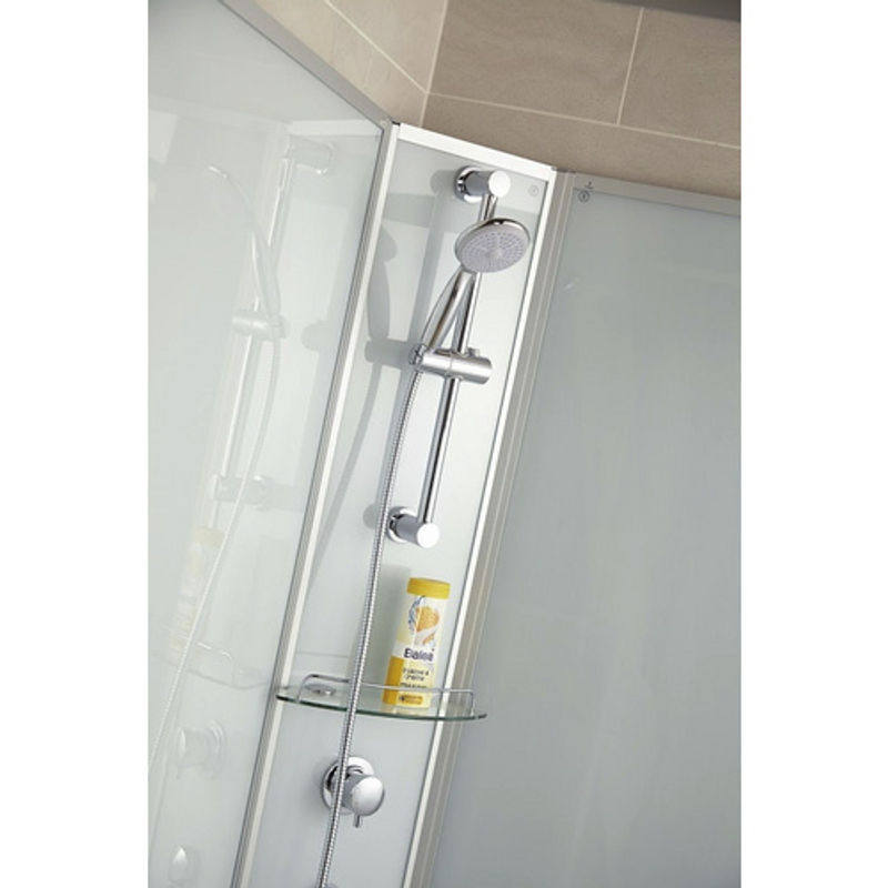 SCHULTE Komplettdusche Express Plus Ibiza in Silber, B/H/T: 204 x 120 x 80 cm - Bild 2