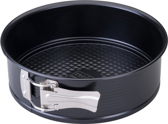 Zenker Springform mit Flachboden Perfect Black+ in Schwarz, Durchmesser: 20 cm, Antihaftbeschichtung - Bild 1