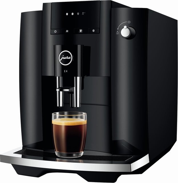 Jura E4 Kaffeevollautomat Piano Black - Bild 1