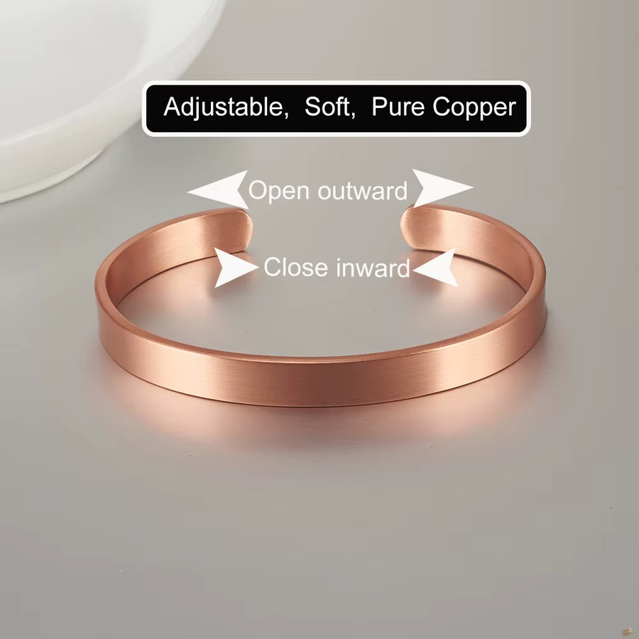 Vinterly Armband, Kupfer, 8 mm, Unisex - Bild 2