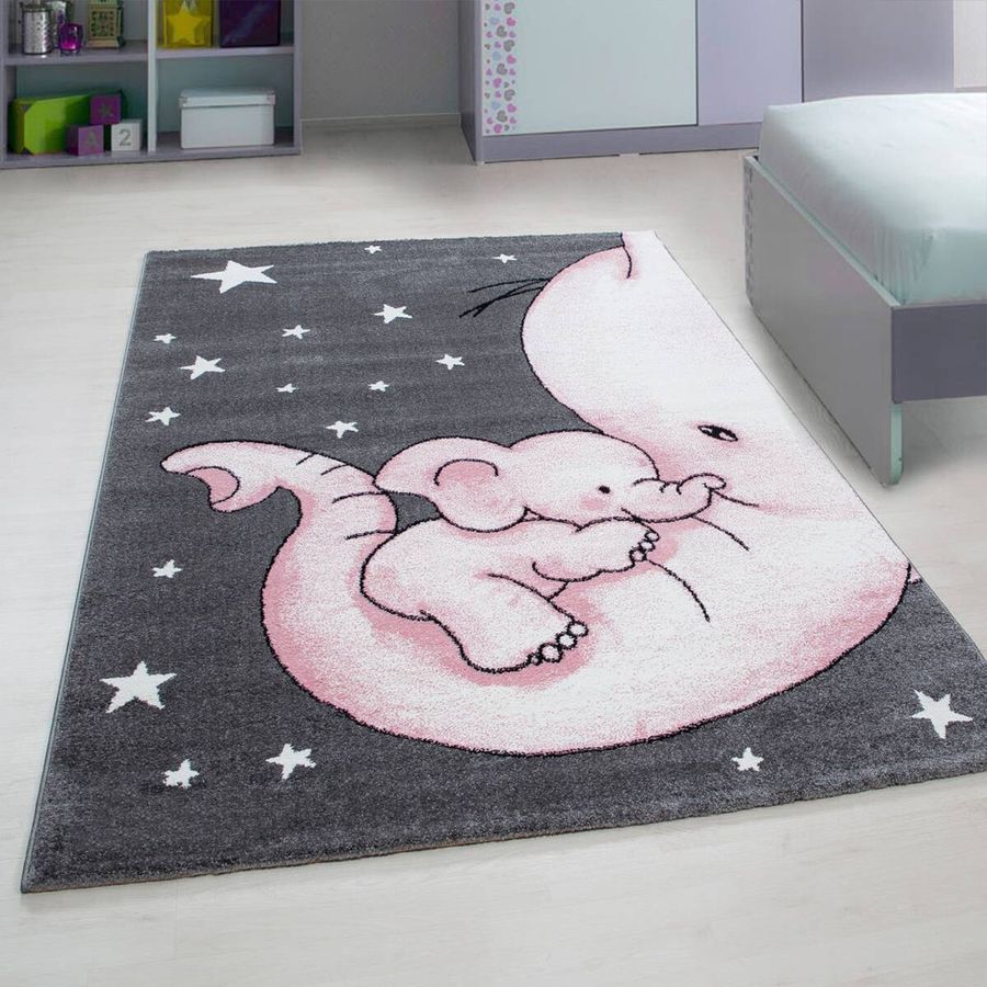 Ayyildiz Teppich KIDS in Pink und Grau, B/L: 120 x 170 cm - Bild 2