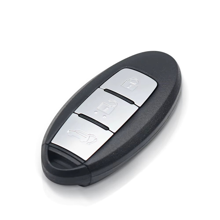 KEYYOU Smart Remote Autoschlüssel für Nissan Qashqai J11, X-Trail T32 und Pulsar C13, 433,92 MHz, 4A Chip, Schwarz - Bild 2