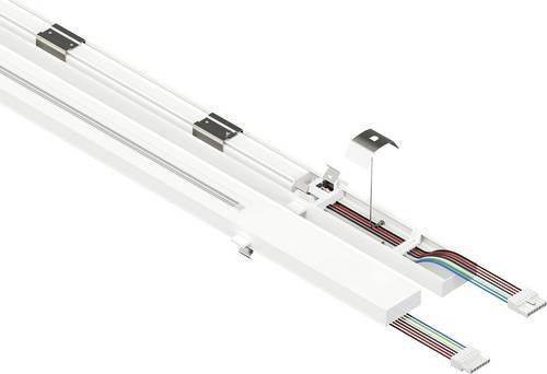 Aufbausystem-Komponente LL-600984 Click2Save Schiene aus Aluminium in Weiß - Bild 1