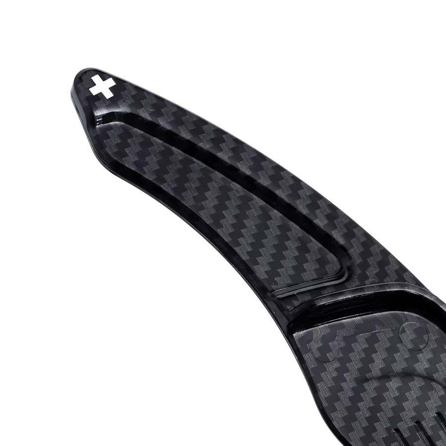Paddle Shifter Erweiterung Lenkrad Zubehör für Volkswagen Golf MK7 GTI GTD GTE R-Line Polo Jetta GLI Scirocco R GTS in Schwarz - Bild 3