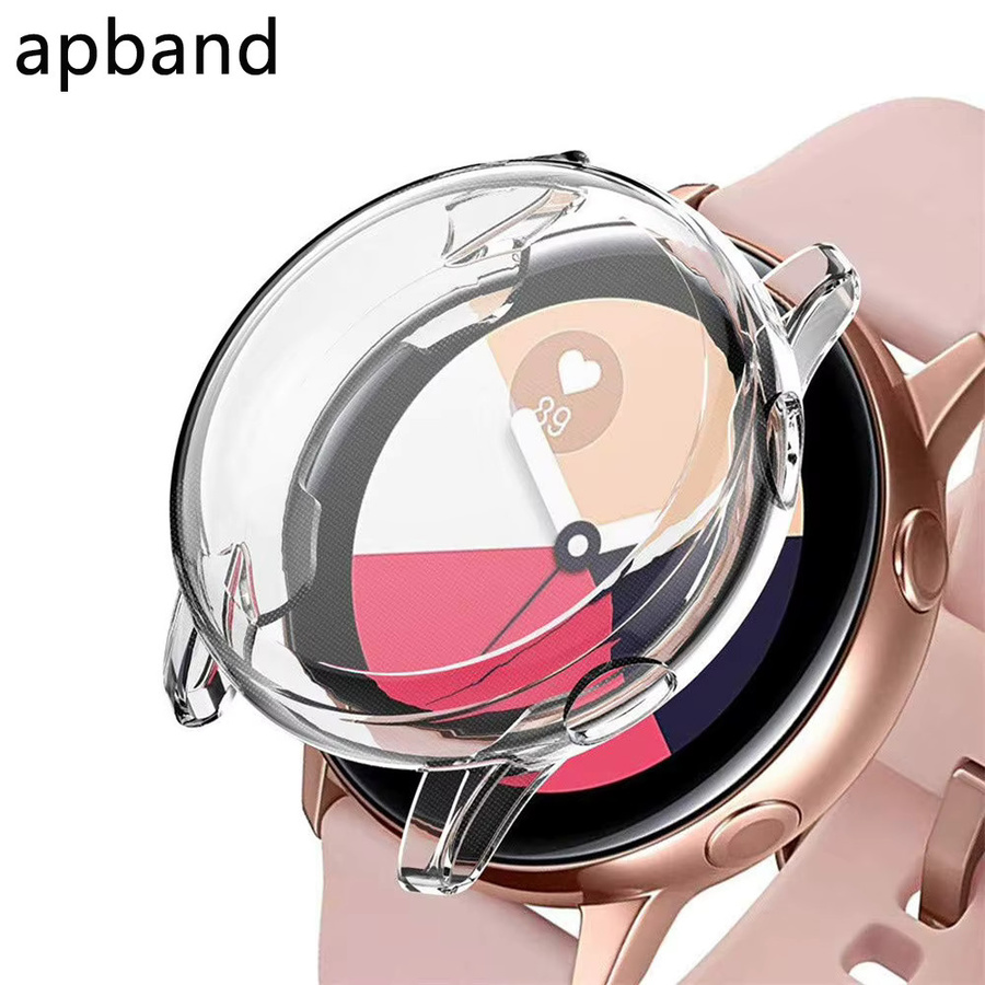 EIMO Uhrenzubehör Silikon, Schwarz, Samsung Galaxy Watch Aktive 1 & 2, 44 mm - Bild 4