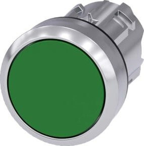 Siemens Indus.Sector Drucktaster rund grün 22mm 3SU1050-0AB40-0AA0 - Bild 1