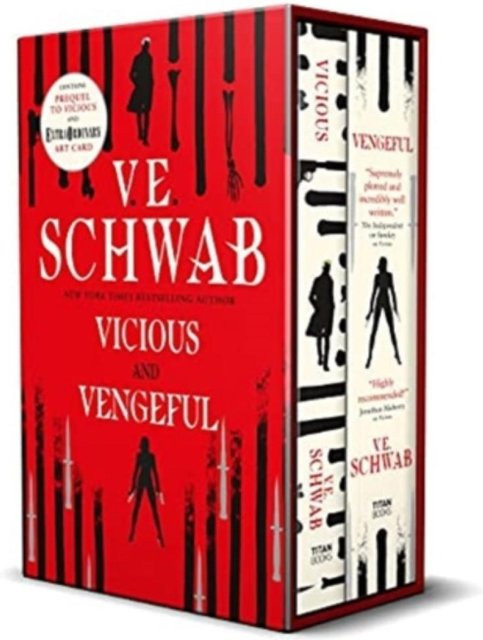 Bösartige, rachsüchtige Schuber, Schurken-Serie, V.E. Schwab - Bild 1