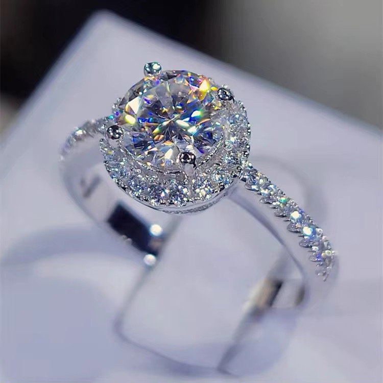 AITERNITY Ring 925 Silber, Moissanit, Damen - Bild 2