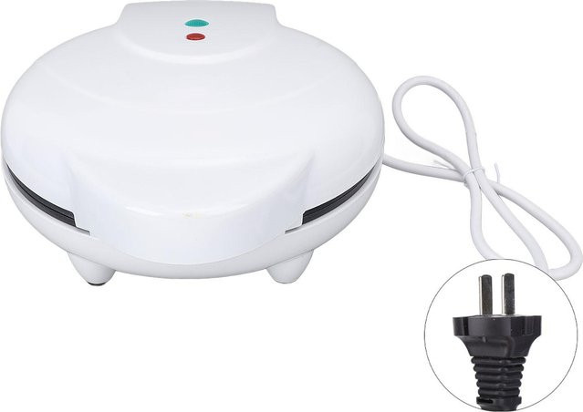 OutsideWorld Mini Donut Maker mit 7 Löchern aus Aluminium und Antihaftbeschichtung in Weiß - Bild 1