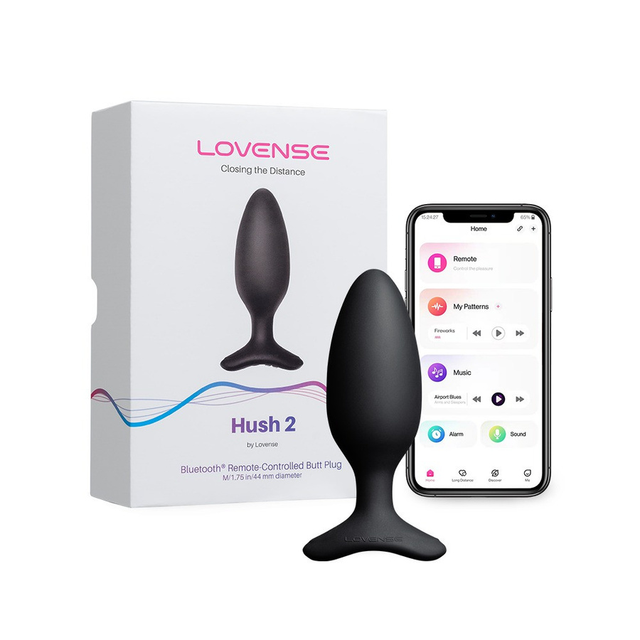 Lovense Hush 2 Analvibrator in Schwarz mit App-Steuerung - Bild 4