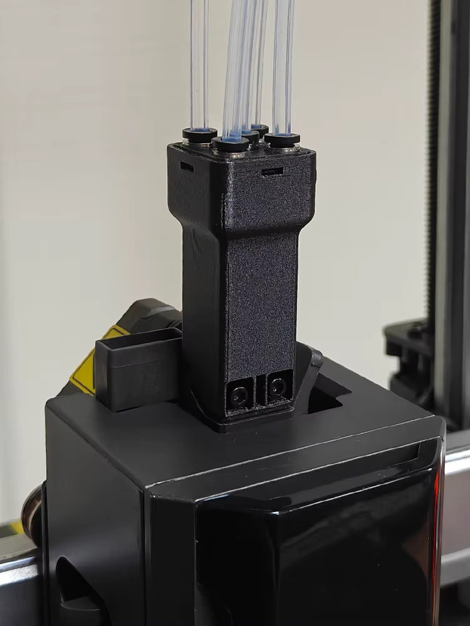 Anycubic 5-in-1 Filament-Hub für Kobra 3, Kobra 3 Max, S1 und S1C in Schwarz für FDM 3D-Drucker - Bild 5