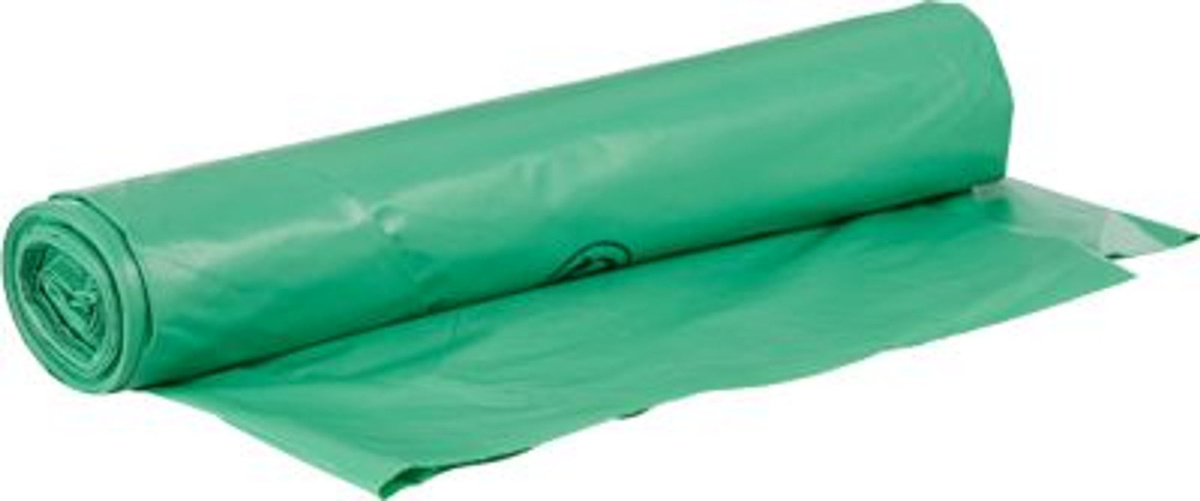 Deiss Müllbeutel aus LDPE in Grün, 240 l, Stärke 55 µ, 5 Stück - Bild 2