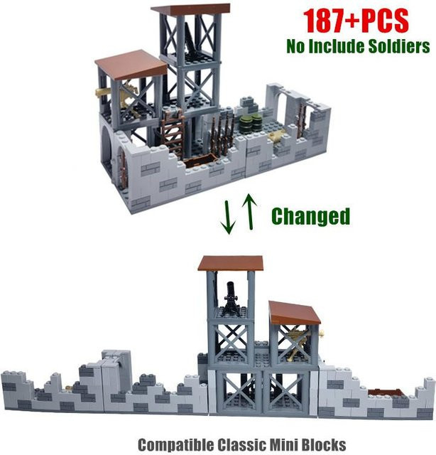 MOC Militärbau Bausteine, Fahrzeuge, ab 3 Jahre - Bild 1