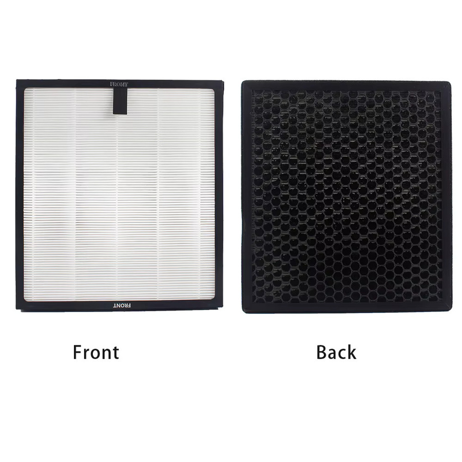 Hepa-Filter und Aktivkohlefilter-Set kompatibel mit Morento Hy4866 Luftreiniger H13 Filterelement von fowoy - Bild 2