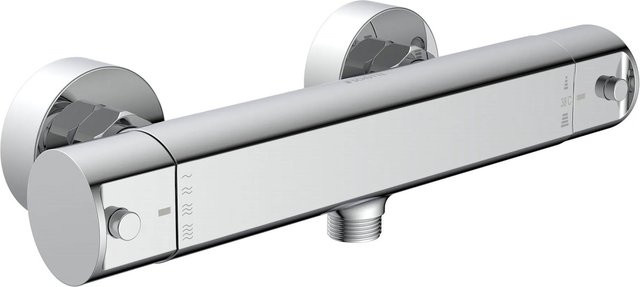 Schütte Thermostat Duscharmatur Vita in Chrom mit Safety Stop und Wassersparfunktion - Bild 1