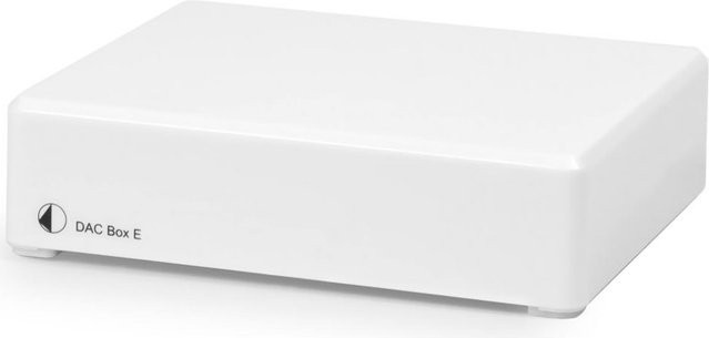 Pro-Ject DAC Box E Digital/Analog-Wandler mit optischem Anschluss in Weiss - Bild 1